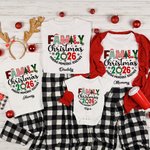 Personalized Family Christmas Making Memories Together T-shirt Sweatshirt Baby Onesie Christmas Gift for Mother Father Kids