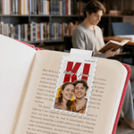Marque-page magnétique personnalisé avec nom et date Accessoire de lecture Cadeau d'anniversaire pour les amoureux des livres Amis