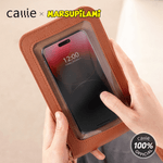Portafoglio personalizzato con nome e coda di Marsupilami con finestra trasparente touch screen Regalo di compleanno per le donne | Callie × Marsupilami®