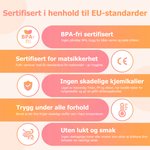 Personlig barnevannflaske 475 ml med søtt skogsdyrdesign navn og silikonsugerør bursdags og skolestartgave til gutter og jenter