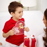 Gepersonaliseerde Gelukkige 1e Moederdag Schattige Dierenhart-vorm Acrylplaat met Naam Bureaudecoratie Moederdag Verjaardagscadeau voor Moeder