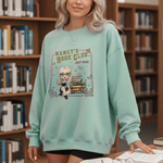 Personalizzato Libro Personaggio Cartoon Multicolore T-shirt Felpa con cappuccio con nome e anno Club del libro Regalo di compleanno per la donna amante dei libri