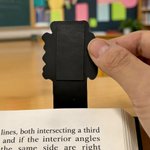 Personalized Cute Pencil Apple Notebook Magnetic Bookmark Clip with Name Reading Supplies Teacher's Day Gift for Teachers Bookworms