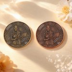 Personalised Photo Commemorative Coin with Name and Text Birthday Memorial Day Gift for Colleagues Friends Teachers