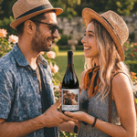 Personalisierte Foto Weinetikett Aufkleber mit Namen und Datum Jahrestag Geburtstag Party Dekor für Paare Schwestern