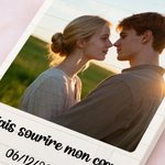 Puzzles en briques de construction personnalisés avec 1-6 photos texte et date - Cadeau anniversaire Saint-Valentin pour couple