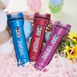 Torche magnétique plate multicolore personnalisée avec nom Panier d'écolier Utilisation nocturne Fête de Pâques Cadeau pour enfants