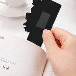 Personalized Stained Glass Floral Magnetic Bookmark Clip with Name Daily Use Book Club Birthday Gift for Bookworm Book Lover