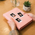 Personalized Postage Stamp Design Photo Stickers Labels with Name and Face Value Birthday Memorial Gift for Family Friends