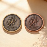 Personalised Family Photo Retro Commemorative Coin with Text Birthday Anniversary Daily Use Gift for Family