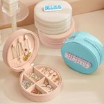 Personalised Macaron Jewellery Box with 3D Cream Style Name Travel Accessory Birthday Gift for Women Patissier Dessert Lovers