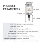 Lampe solaire de jardin imperméable avec nom et initiales Cadeau de fête de Pâques pour la famille et les enfants