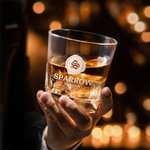 Henkilökohtainen Antlers Coat of Arms tiivisteet dekantteri viskikannu ja 4 lasit laatikko asetettu nimi isänpäivä syntymäpäivä vuosipäivä lahja mies