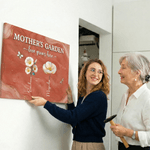 Poster personalizzato con fiori di nascita, senza cornice, con 1-16 nomi, decorazione per la casa, compleanno, regalo per la festa della mamma e della nonna.