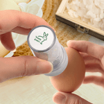 Personlig påskäggsstämpel med flera mönster, namn och trälåda Födelsedagspresent till familjer, jordbrukare och uppfödare