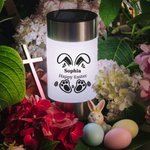 Personalized Cartoon Bunny Solar Garden Light with Name and Blessing Message Garden Decoration Easter Gift for Kids Family