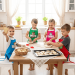 Personalizzato Cute Animal Regolabile Bambino Grembiule Chef Set con tasca e nome per la cucina Regalo di compleanno per ragazzi ragazze