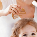 Personalized Cute Forest Animal Name Wooden Baby Hair Brush Comb Set with Drawstring Bag and Gift Box Baptism Birthday Gift for Babies Kids