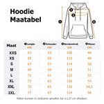 Gepersonaliseerd T-shirt Sweatshirt Hoodie met Zwart-witte Fotocollage van 1–10 Foto’s en Initialen Valentijnsdag- of Verjaardagscadeau voor Koppels