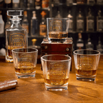 Personalised Cheers to Year Whiskey Decanter with Name Birthday Anniversary Gift for Man Liquor Lover