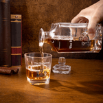 Personalized The Dogfather Character 1-4 Dogs Whiskey Decanter with Name Birthday Anniversary Gift for Whiskey Lover