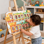 Cadre photo en bois avec nom pour la croissance de bébé Cadeau d'anniversaire pour bébé
