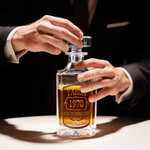 Personalised Cheers to Year Whiskey Decanter with Name Birthday Anniversary Gift for Man Liquor Lover