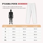 Pantalon de pyjama long personnalisé avec photos et nom - Cadeau anniversaire pour enfants femmes hommes et amoureux des animaux
