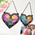 Parasol colgante personalizado con personajes de dibujos animados con nombres para la ventana Decoración para el Día de la Madre Regalo de cumpleaños para mamá Mujer