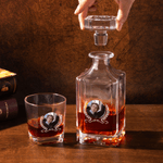 Personalized Photo Whiskey Decanter with Engraved Name and Date Birthday Anniversary Gift for Men Friends