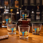 Personalised Tennis Cartoon Character Whiskey Decanter with Engraved Name Birthday Anniversary Gift for Men Tennis Players