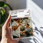 Personalized Photo Baseball No. 1 Dad Acrylic Plaque Home Decor Father's Day Birthday Gift for Dad Grandpa