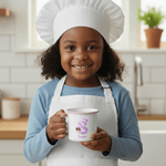 Tasse en émail 12 oz avec nom et initiales Cadeau d'anniversaire pour les enfants