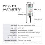 Personalized Happy Easter Cute Bunny Initial Waterproof Solar Garden Light with Name Garden Decor Daily Use Easter Party Gift for Family Kids