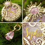 Gepersonaliseerde Goede Heks en Boze Heks Ontwerp Magische Vloeibare Glitter Acryl Magsafe Telefoonhouder met Naam Verjaardagscadeau voor Vrouwen Vrienden