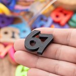 Personlig Roliga Färgglada Fuck Blocks Glasburk Heminredning Party Favor Gåva till vänner