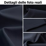 Pigiama a maniche lunghe personalizzato con foto di animale domestico e testo maglietta in cotone regalo per amanti degli animali