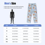 Personalized Stripe 1-4 Photos Drawstring Long Pajama Pants with Name Mother's Day Birthday Gift for Women Men Kids