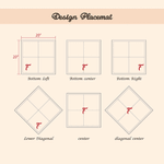 Personalized Cute Bunny Flower Linen Napkin with Initial and Name Table Decoration Easter Party Gift for Kids Family Friends