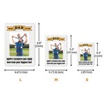 Puzzles de ladrillos ABS personalizados con foto y 1-2 textos Día del Padre Cumpleaños Aniversario Regalo para Papá Abuelo