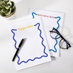 Personalized Colored Sorority Greek Letter 50 Pages Notepad with Sorority Name Stationary Supplies Gift for Girls | Callie × Affinity Licensing