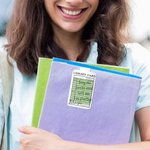 Personalized Vintage Library Card Fun Text Magnetic Bookmark Clip with Name Daily Use Birthday Gift for Reading Lovers Bookworms