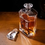 Personalised Cartoon Basketball Athlete Whiskey Decanter Birthday Gift for Basketball Lovers Whiskey Lovers