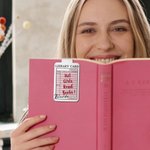 Personalized Vintage Library Card Fun Text Magnetic Bookmark Clip with Name Daily Use Birthday Gift for Reading Lovers Bookworms