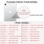 Personalised Cartoon Reading Girl Birth Flower Pad Case Protective Cover for iPad with Name and Bookish Quote Birthday Gift for Book Lovers Bookworms