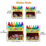 Personalisierte Buntstift Lehrer Shaker Magnet mit Namen und Jahr zurück zur Schule Lehrer Appreciation Week Geschenk für Lehrer