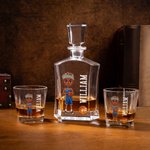 Personalised Cartoon Basketball Athlete Whiskey Decanter Birthday Gift for Basketball Lovers Whiskey Lovers