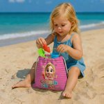 Personalized Cousin Crew Cartoon Character Quick Dry Oversized Microfiber Beach Towel and Drawstring Bag Set with Name Birthday Gift for Family