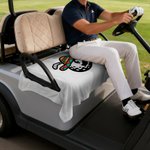 Personalized Golf Ball Clubs Golf Cart Seat Cover with Name Team Gear Birthday Gift for Golf Player Lover