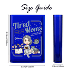 Personalized Cartoon Character Clear Book Vase with Name Mother's Day Birthday Gift for Women Book Lovers